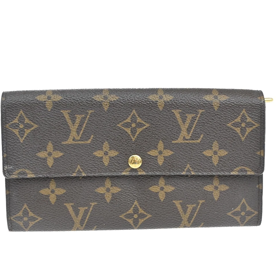 LOUIS VUITTON Portefeuille Sarah Long Bifold Wallet Monogram BN M61734 67CA384 - Image 1 of 4