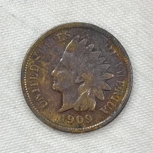 1909-S Indian Head Penny One Small Cent 1C US San Francisco Coin KEY DATE! - Picture 1 of 2