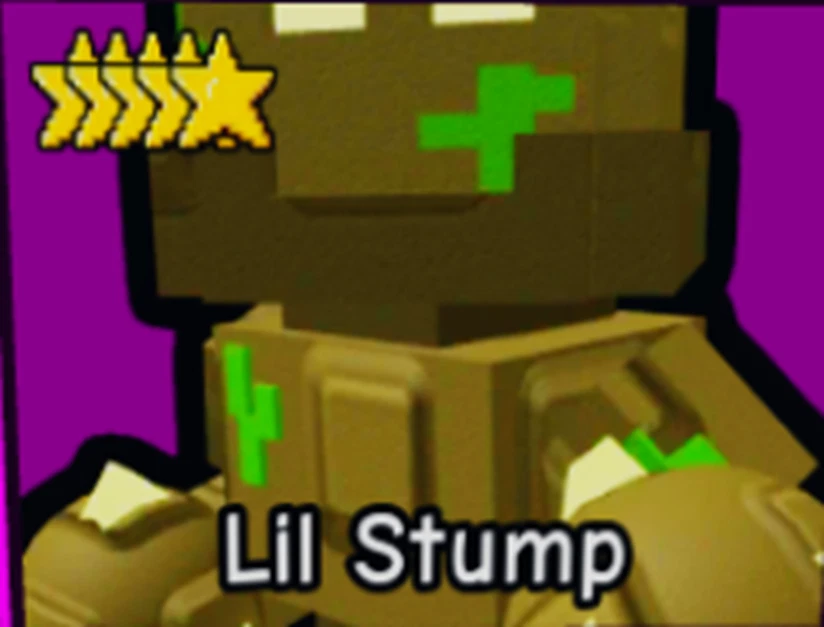 GARDEN TOWER DEFENSE 🍓 Lil Stump 🍓 ROBLOX - Image 1 of 1