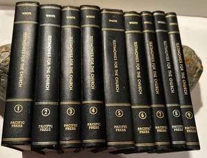 Testimonies for the Church Volumes 1-9 by Ellen G. White - Fourth Ed. 1948 - Imagen 1 de 24