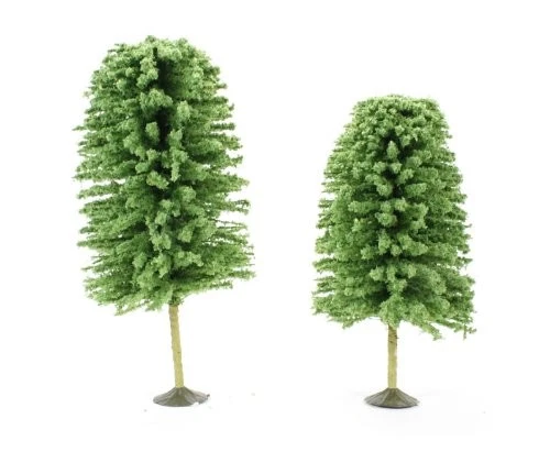 Bachmann Trains - SCENE SCAPES - 5½"- 6½" DECIDUOUS TREES (2 per box) - O Scale - Image 1 of 1