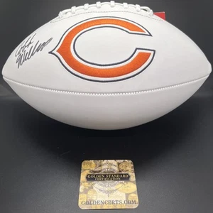 Caleb Williams Chicago Bears Signed NFL Logo Football 2024 #1 Pick W/ COA - Picture 1 of 6