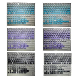 PBT Dye Sublimation Keycaps Top/Side Printed Keycap Set, Original Gradients - Photo 1/14