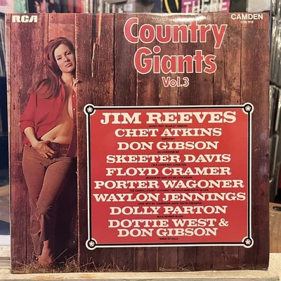 [COUNTRY]~EXC LP~VARIOUS ARTISTS~COUNTRY GIANTS~Vol. 3~[1973~RCA~Issue]~UK Impor - Image 1 of 4