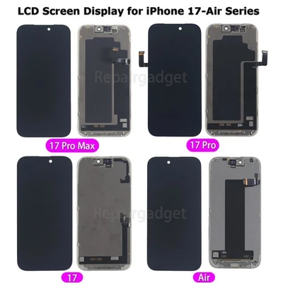 OLED Display LCD Touch Screen Replacement Assembly For iPhone 17 Air 17 Pro Max - Image 1 of 4
