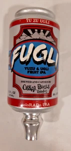 MANGO DE GRIFO DE CERVEZA DE BARRIL BARRA ICÓNICA FUGLI FRUIT IPA 6,5" DE ALTO. MAN CAVE BREWERY - Imagen 1 de 5