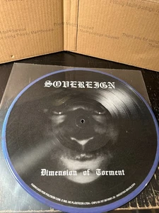 Sovereign Dimension of Torment Picture Disc LP Brazil Metal SEXTRASH Sarcofago - Picture 1 of 2