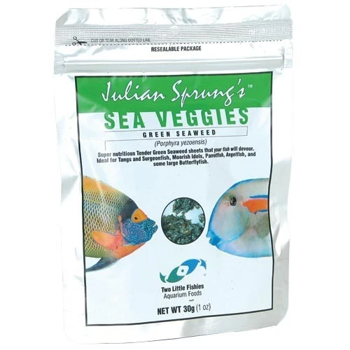 Two Little Fish Sea Veggies algas verdes 1 oz exp. 04/2026 Foto 1 de 1