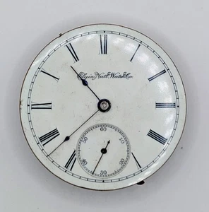 1887 Elgin Watch Movement-For Repair Or Restoration - Picture 1 of 3