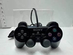 Sony PS2 DualShock 2 Controller Black SCPH-10010 Japan Version Untested As-Is - Picture 1 of 9