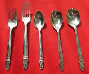 1937 Norse Pattern Teaspoons 6" Long By International Silver Sterling Last Item - Picture 1 of 15