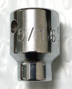 CORNWELL TOOLS USA T-2210, 3/8" DRIVE, 5/16" SOCKET, SHALLOW, 6 POINT. - Bild 1 von 7