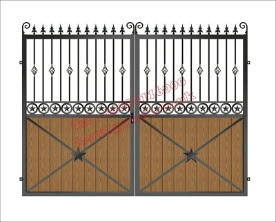 DRIVEWAY GATES/COMPOSITE GATE / WOOD GATE/ METAL GATE/BI FOLD GATES/SLIDING GATE - Image 1 of 3