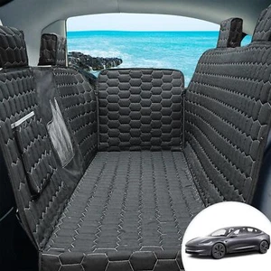 Dog Seat Covers for Back Seat, Car Seat for Tesla Model 3, 100% Waterproof Pe... - Picture 1 of 7