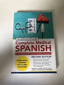 Complete Medical Spanish By Jose Fernandez Torres 2nd Edition - Picture 1 of 2