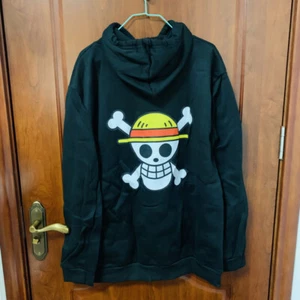 Luffy Anime Hoodies Casual Sweatshirt Warm Sweatshirts Winter One Pieces - Picture 1 of 10