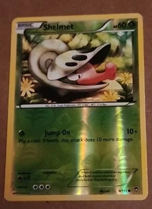 Pokémon Shelmet Reverse Holo 8/111 FFI Furious Fists LP .J - Picture 1 of 6