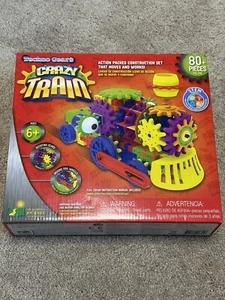 New In Box Techno Gears | STEM Construction Set | Crazy Train 80+ Pieces - Picture 1 of 4