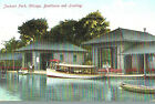 VIntage Postcard-Jackson Park, Boathouse and Landing, Chicago, IL