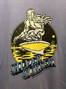 Marvel Silver Surfer X-Men Vintage T-Shirt Rare XXL X-LARGE 1973 Single Stitch - Picture 1 of 6