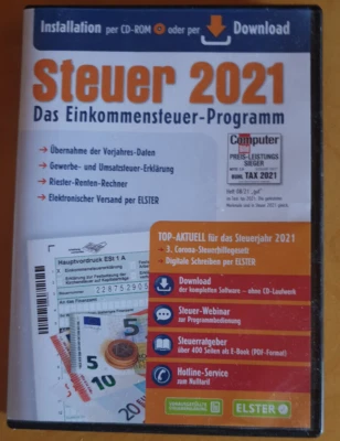 STEUER 2021 - Das Einkommensteuer-Programm - Bild 1 von 2