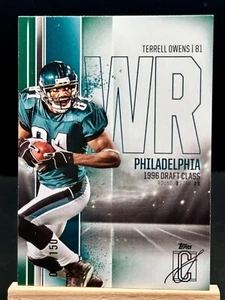 Fútbol Clase Signature 2024 - Terrell Owens - Verde 079/150 - 42 - Imagen 1 de 2