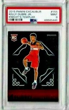 2015 Panini Excalibur Kelly Oubre Jr. Knight's Templar PSA 9 RC