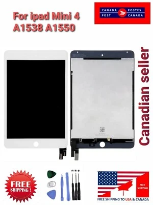 For Apple iPad Mini4 A1538 A1550 LCD Display Touch Screen Digitizer Replacement - Bild 1 von 4