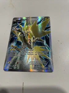 2016 ZAPDOS Full Art XY Generations Holo Rare 29/83 Pokemon Card. Excellent. - Picture 1 of 2