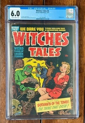 Witches Tales 6 (1951) CGC 6.0 - Pre-Code Horror PCH /Bondage cover / Golden Age - Image 1 of 3