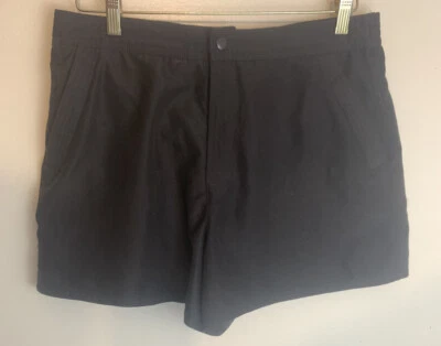 Pantalones Cortos Croft & Barrow Mujer Marrón Secado Rápido Bolsillos Forrados Cierre a Presión Talla 14 Foto 1 de 4