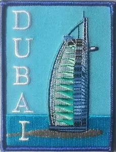 Dubai Embroidered Patch 7.5CM X 10CM - Picture 1 of 1