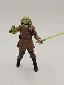 "Figura exclusiva de 3,75"" Star Wars AOTC Kit Fisto target" - Imagen 1 de 3
