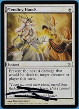 Mending Hands Betrayers of Kamigawa NM Artist Signed CARD (s2924) ABUGames