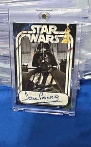 Star Wars  2008  DARTH VADER AUTOGRAPH/ Dave Prowse Autographed Card - Picture 1 of 2