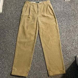 Vintage Polo Ralph Lauren Cordhose Creme Baumwolle Weites Bein Herren 33W x 32L - Bild 1 von 11