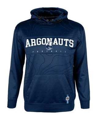 Men's Toronto Argonauts CFL New Era Sideline Performance Pullover Hoodie - Navy - Image 1 of 2