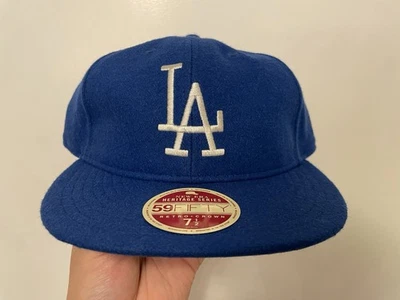LOS ANGELES DODGERS SERIE HERENCIA CORONA RETRO NUEVA ERA 59FIFTY TALLA 7 1/2 Foto 1 de 3
