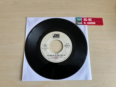 AC/DC _ You Shook Me All Night Long _ Vinile 45giri 7" JukeBox + Sticker _ 1981 - Immagine 1 di 3