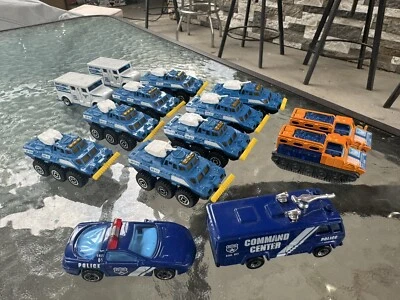 14 MATCHBOX BATTERING RAM POLICE SWAT ARMORED Urban RPG Wargame Batallion 1999 - Image 1 of 4