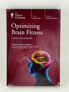 GREAT COURSES OPTIMIZING BRAIN FITNESS DVD BOOK SET NEW SEALED FREE SHIPPING - Foto 1 di 3