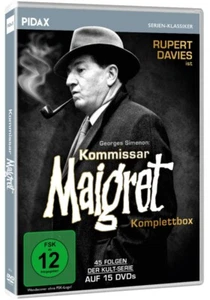Kommissar Maigret - Komplettbox * DVD 45 Folgen mit Rupert Davies * Pidax Neu - Bild 1 von 5