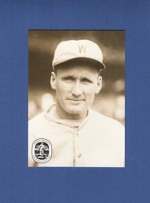 #4 WALTER JOHNSON, Senators ~ 1986 The Sporting News/WWS Conlon Smithsonian - Image 1 of 3