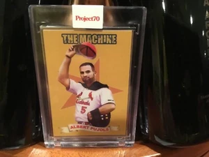 Topps Project 70 Albert Pujols "The Machine " Artist Proof 14/51 DJ Skee Cd#848 - Picture 1 of 6