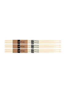 3 PACK Promark LA Special 5A Wood Tip Drumstick, LA5AW-3 - Picture 1 of 1