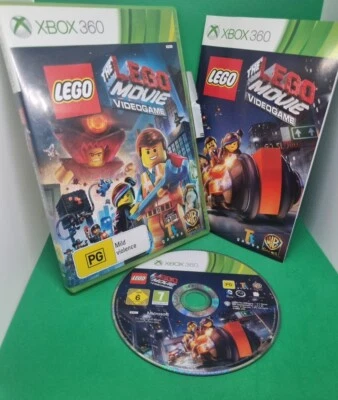 The Lego Movie Videogame (Microsoft Xbox 360, 2014) Complete W Manual - Image 1 of 3