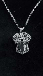 Lindo collar, colgante, cadena Brittany perro 18" - Imagen 1 de 1