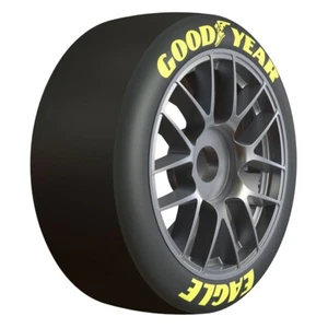 Copa Pro-Line 1/7 Goodyear NASCAR F/R con cinturón MTD 17 mm Gunmetal: Infracción 6S - Imagen 1 de 2
