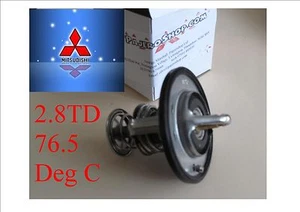 Original Thermostat Mitsubishi Shogun 2.8 TD enthält NEU Original Gummidichtung - Bild 1 von 1