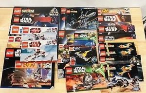 Lego Manual Lote 160+ Manuales Star Wars, Ninjago, Chima, Marte y Más De Colección - Imagen 1 de 13